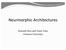 Neurmorphic Architectures. Kenneth Rice and Tarek Taha Clemson University