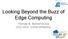 Looking Beyond the Buzz of Edge Computing. Thomas M. Bohnert et alia OCD 2018, ZHAW Winterthur