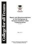 Report and Recommendations of the Workgroup on Campus Condition Index Implementation FY 2011