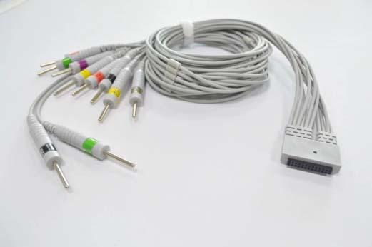 SG1198B MedEX ECG cable 10 leadwire 10pcs 28.
