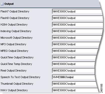 System Administration Chapter 9 Output (System Administration) Figure 9-10 shows Output settings.