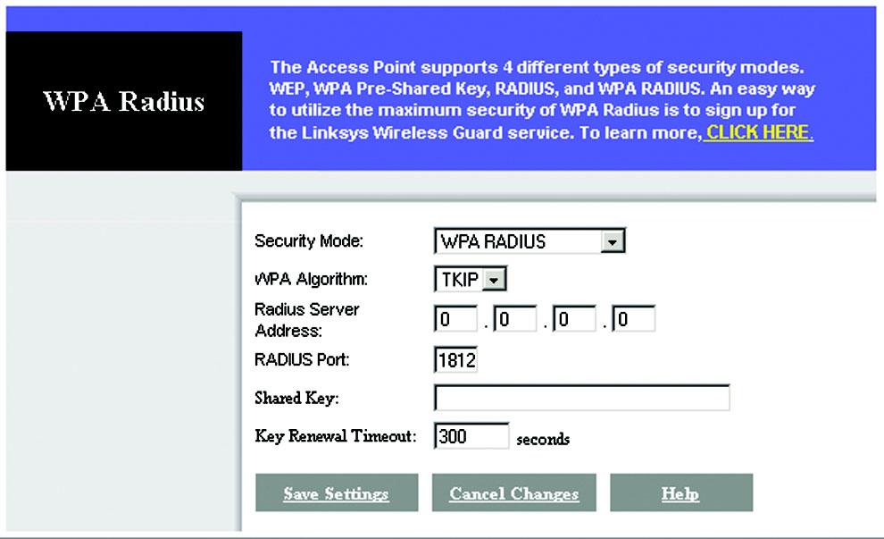 (WPA stands for Wi-Fi Protected Access, which is a security standard stronger than WEP encryption.
