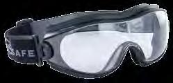 Description 5106 Safety goggle 5106-10 Peel-off lens covers pack of 10 Impact resistant polycarbonate lens Anti-splash:
