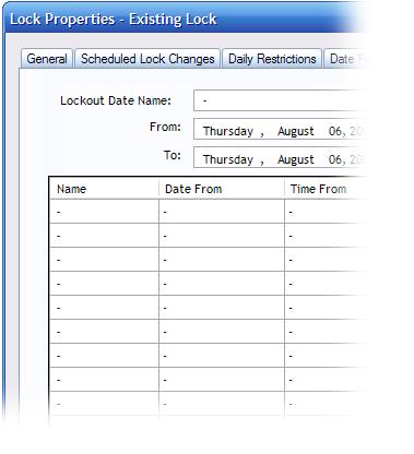 To apply the schedule to a par cular lock and user, just double click the lock in AccessPilot s main screen, then click the checkbox in the row containing the user s name in the list of users for the
