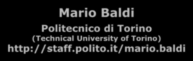 University of Torino)