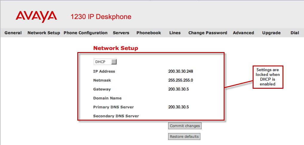 To configure static settings, open the drop-down menu and select Manual, then enter the required network settings.