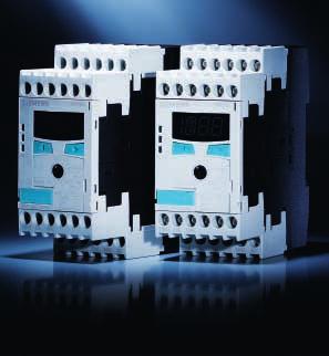 3RS10/3RS11 Temperature Monitoring Relays Relays with digital settings These relays are used to measure temperatures in solid, liquid and gaseous mediums.