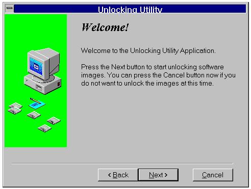 Unlocking Software Images Running the Unlocking Utility Introduction How to Unlock Software Images This procedure involves running the Unlocking Utility, selecting a platform and required licensed
