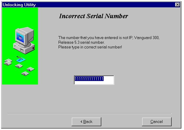 Unlocking Software Images 7) Click Next. The Serial Number Verification dialog box (Figure 26) appears. Figure 26.