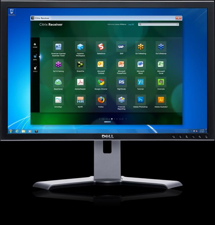 Hosted-shared desktops Extreme efficiency