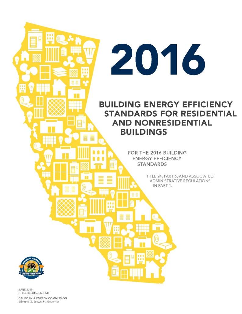 2016 Building Energy Efficiency Standards Effective on Jan.