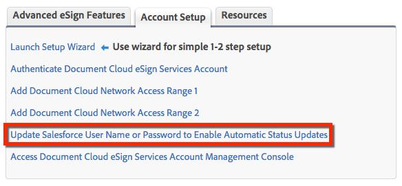 Granting Access to Additional Profiles During installation, you may have only granted Administrators access to esign services for Salesforce.