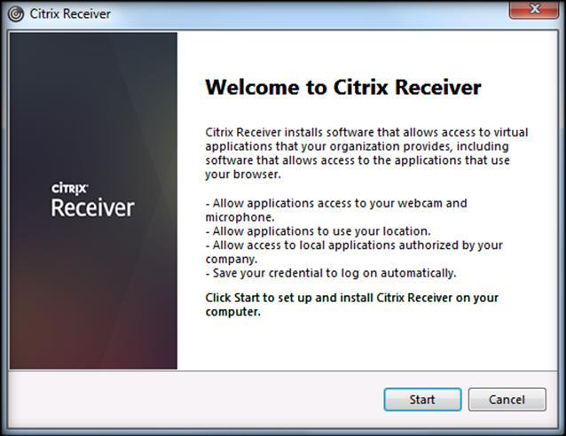 Citrix will automatically