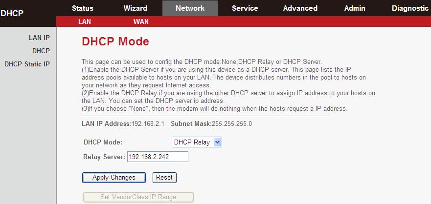 acts a surrogate DHCP Server and relays the DHCP requests and responses between the remote server and the client.