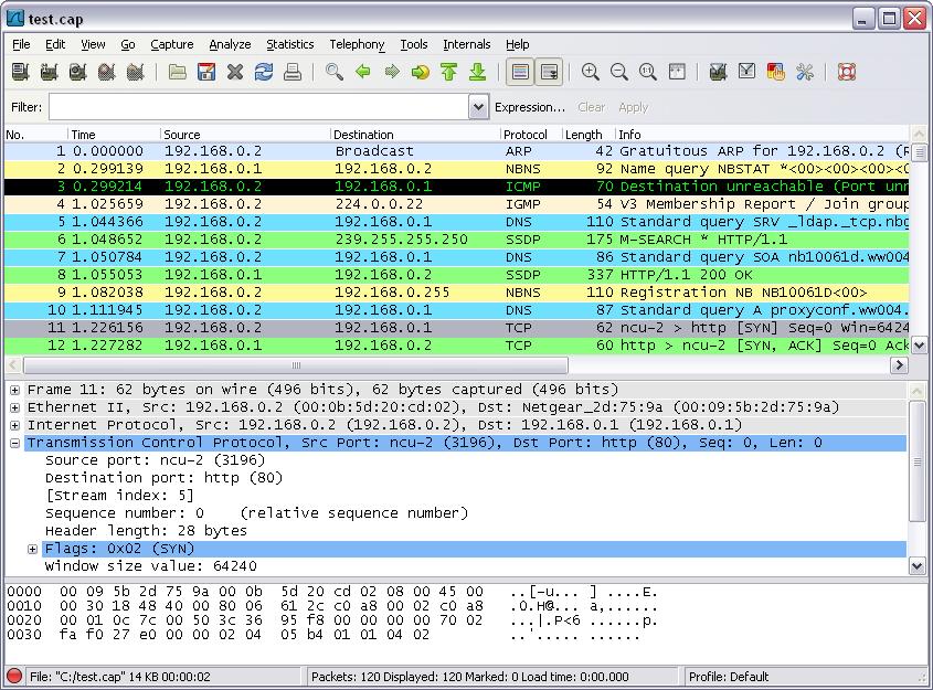 Accessing Remote Resources Using Wireshark