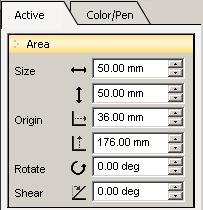 Next, create the data Click the [Print] tab ( print data.
