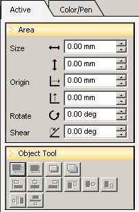 (5) [Manual] This starts Acrobat Reader and displays the SimpleCut manual. PDF viewing software is required to view the manual.