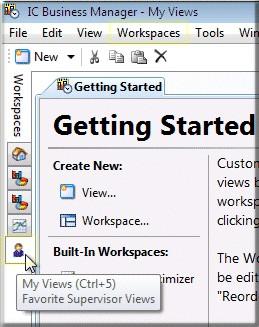 Next, add a view to the workspace. See Add any view to a workspace for instructions. 5.
