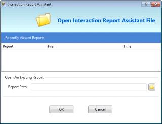 Icon View Details Appearance Open Report Assistant File Opens a saved Report Assistant query.
