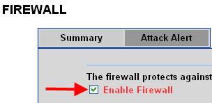 Enabling the Firewall After configuring the firewall rules, you should ensure the