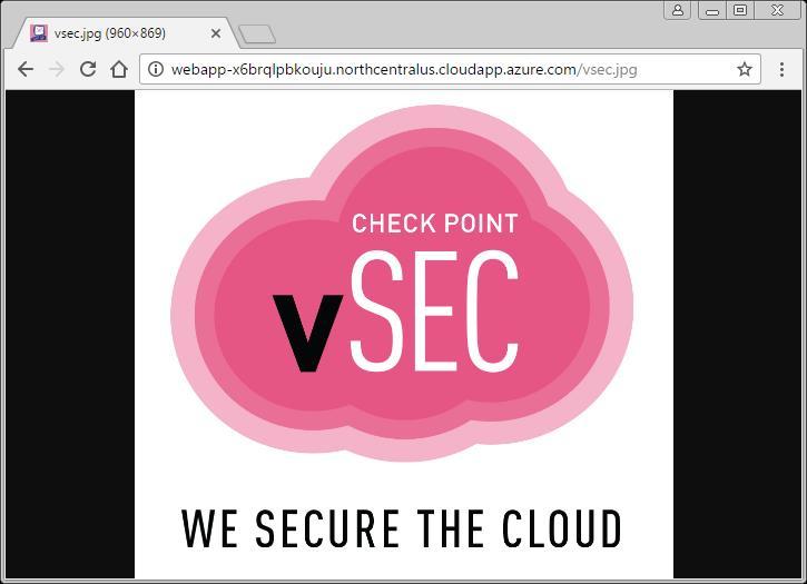 This will generate a standard web request to the following URL: http://[web-server-address]/vsec.jpg This connection should be allowed and the status should change to Success as shown above.