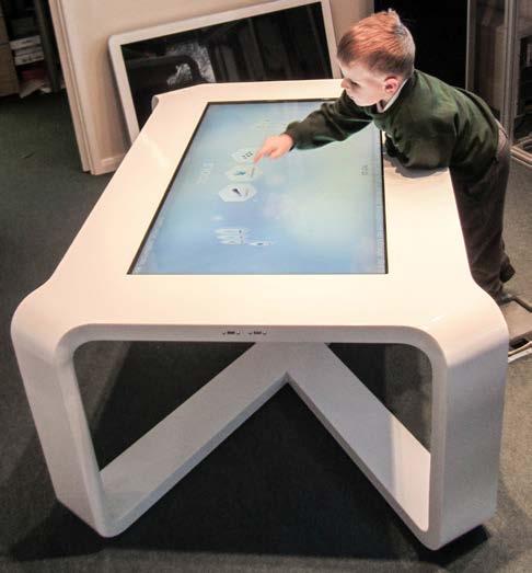 Encouraging interaction, exploration and collaboration, our multitouch tables are guaranteed to draw a crowd and retain that crowd for a longer time!
