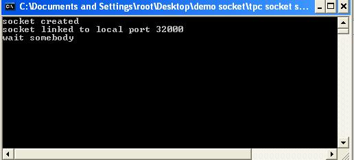 Lab 6.1 : Open Socket Client connection 113 Open the TCP socket server (disable the firewall to properly run it) Folder.