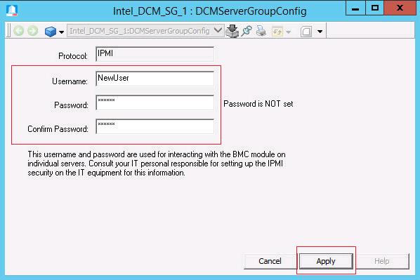 Section 2 Installation and Configuration Post-Installation Configuration Figure 9. DCM Server Group Configuration 5. Repeat steps 1 to 4 to create other server groups as required.