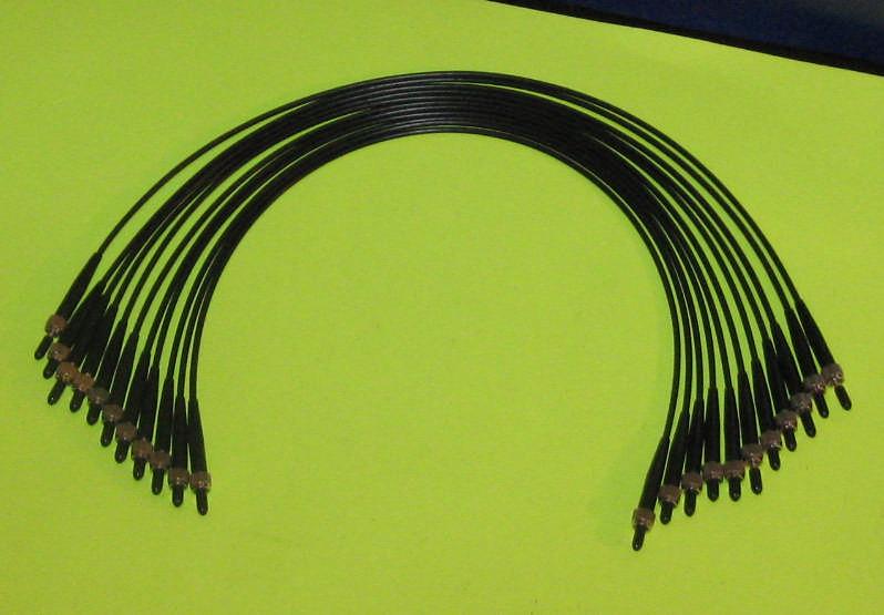 Accessories for LED sources Optical fiber patch-cords: Fiber core diameter: 4, 6, 9, 50, 62.