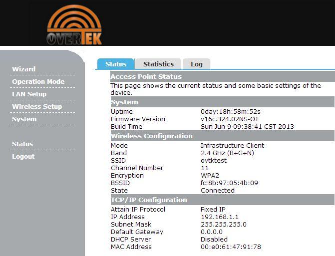 2 Getting Started To access the configuration pages, open a web-browser such as Internet Explorer and enter the IP address of the router (192.168.1.1).