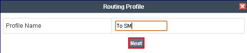 6.5. Global Profiles Routing Routing information is required for traffic to be routed to Session Manager on the internal side, and to Semafone (and from there onwards to the Simulate SIP Service