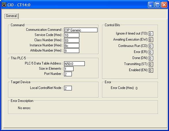 Using Explicit Messaging 6-27 PLC-5 Controller Formatting a Message to Write a Single Parameter Figure 6.