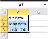 Creating a Basic Spreadsheet Entering Data Click to select the cell where you wish to enter your data. Type the new data into the cell.