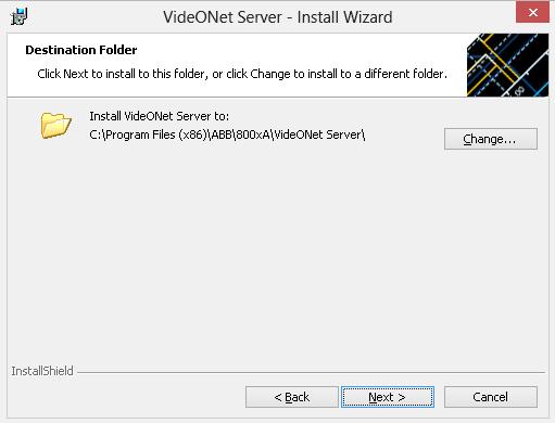 Installing the VideONet Server Section 2 Installation Figure 5.