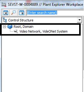 Verification Section 2 Installation The Video Network object appears in
