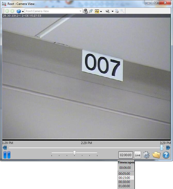 Section 4 Operation Video View Figure 29. Camera View aspect - Playback Mode 2.