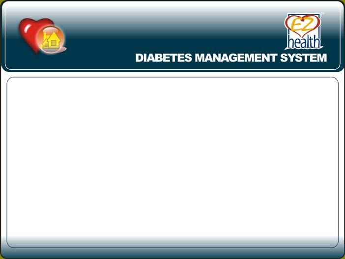 Using EZ Health Oracle Diabetes Management System After installation, you must first enter the user profile before using the software. 1.