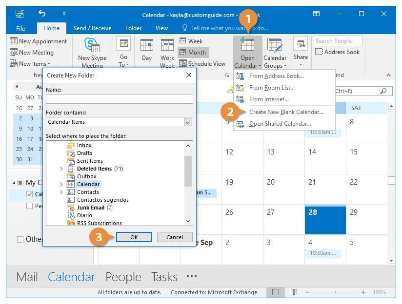 Use Multiple Calendars Many people prefer to keep multiple calendars, such as one for work and one for personal appointments.