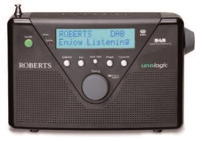 DAB/DAB+/FM RDS digital portable radio with built-in battery