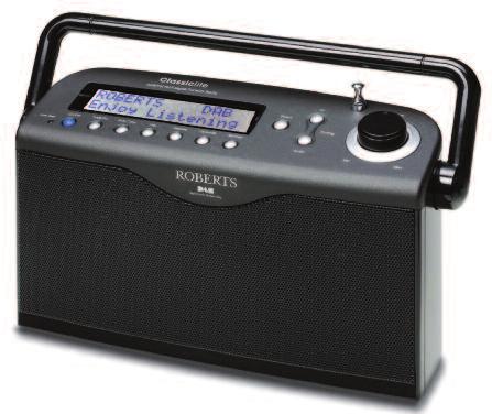 ClassicLite DAB/DAB+/FM RDS digital stereo radio with up to 100 hours battery life DAB/DAB+/FM RDS stereo wavebands Up to 100 hours battery