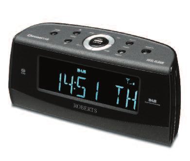 radio with CD and MP3/WMA playback, multiple alarms and bookmark function 19 DAB/DAB+/FM RDS wavebands 20 station presets Auto time set