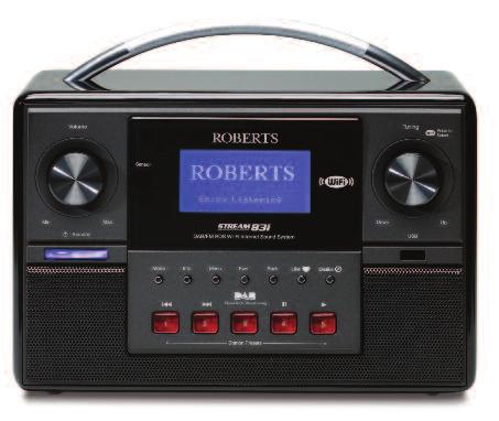 Connected Radios * STREAM 205 DAB/DAB+/FM RDS and Wi-Fi internet radio Compatible with ConnectR Last.