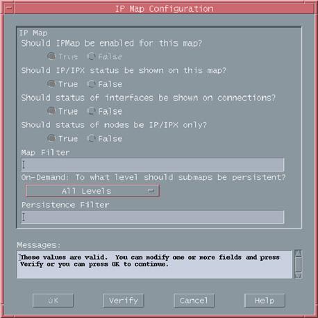 2. Highlight IP Map, and click Configure For This Map. The IP Map Configuration window appears. 3.
