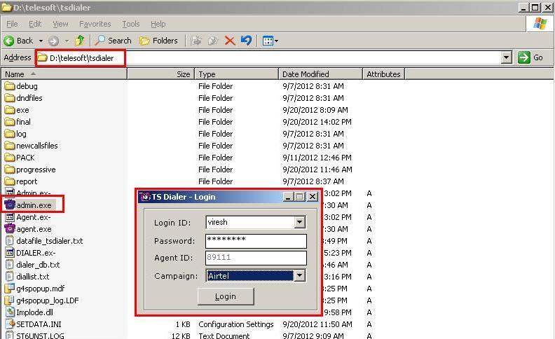7.2. Configure TS-Dialer Agent Desktop The desktop agents are added by a supervisor program