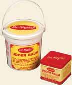 12 48126 Udder Cream 4.5 lb. 6 48127 Bag Balm Ointment Helps Fast Healing!