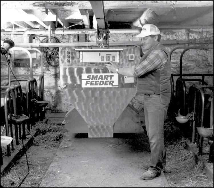 Detachers Meters Pasteurizers & Feeders CalfGard Calf Feeder Part # 80050 How it works Designed for small groups of calves. Mixes fresh, warm milk replacer as needed.