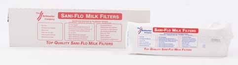 4⅞" 36" 9 boxes/50 tubes 49588 Ken-Ag Milk Filters 25 Case Prepaid Freight - East of the Rockies except Canada Discs Sizes Code Pcs/Box Boxes/Cs Wt/Cs Part # 4 9 16" In-Line D506 100 36 14 49210 6"