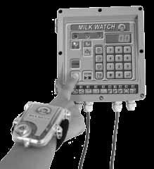 Detachers Meters Pasteurizers & Feeders Milk Watch Milking System Milk Watch Detacher System Part # 46980 SYSTEM INCLUDES: PART# Sensor 46981 Control box 46981-1 Shutoff 46962 (2) Pulsator/Switch