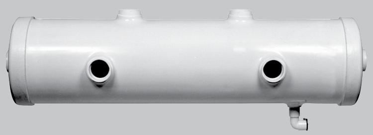 Vacuum Systems & Components Vacuum Pre-Air Filters 3" Female Slip PVC - Two Inlets and One Outlet For Two Pump System Part # 48354 4" Female Slip PVC - Two Inlets
