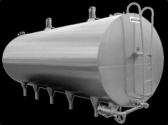 Milk Tanks & Milk Measurement Safgard Cooling Systems Features: Foam-In-Place Polyurethane Insulation. Three times more effective than other insulation. Highly moisture resistant.